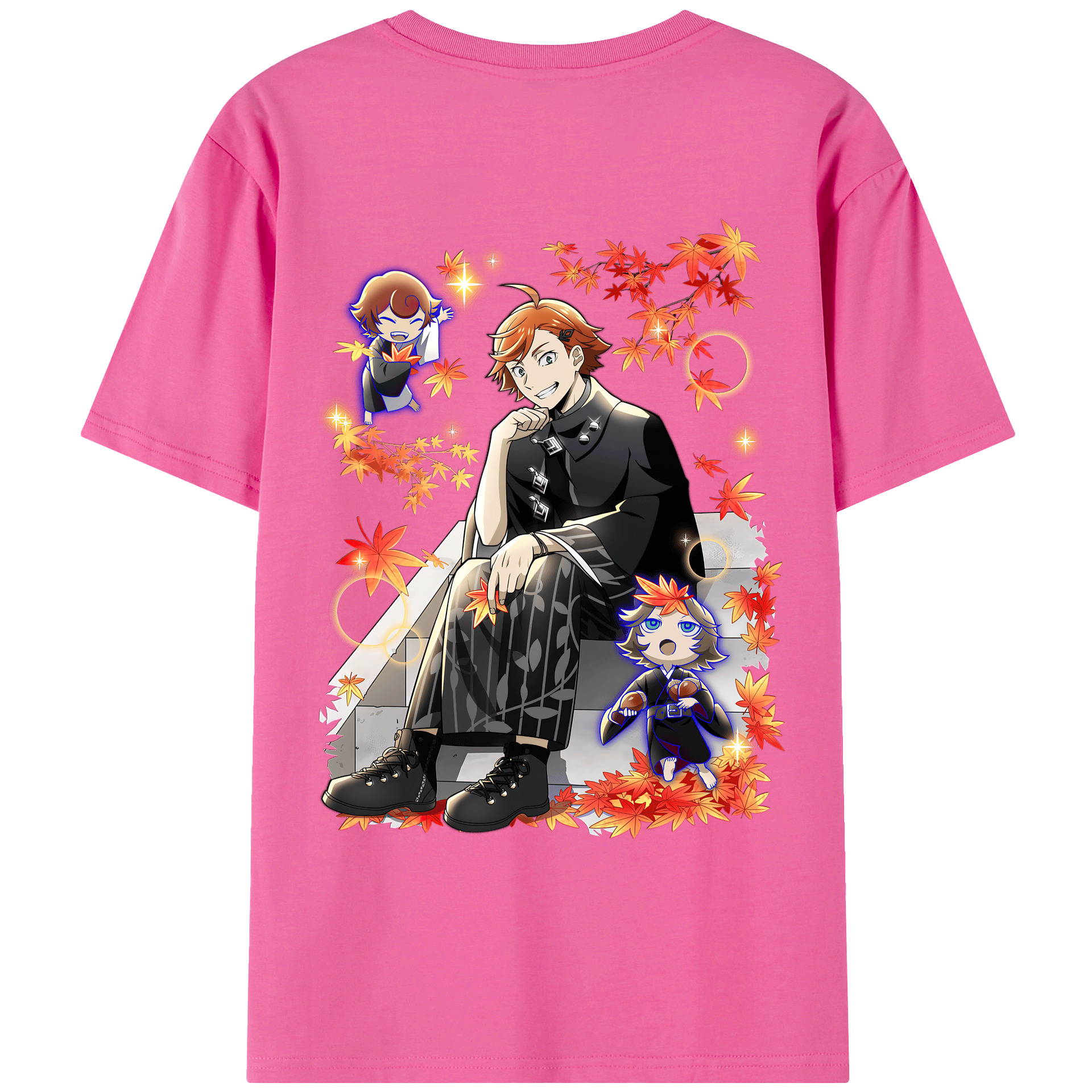 （画像用） 文豪ストレイドッグス Bungo Stray Dogs レディース半袖Tシャツ(バックプリント)